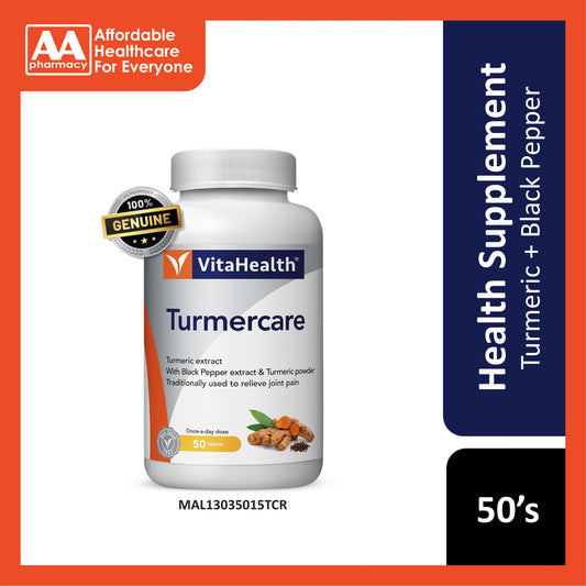 VitaHealth Turmercare Tablets 50's
