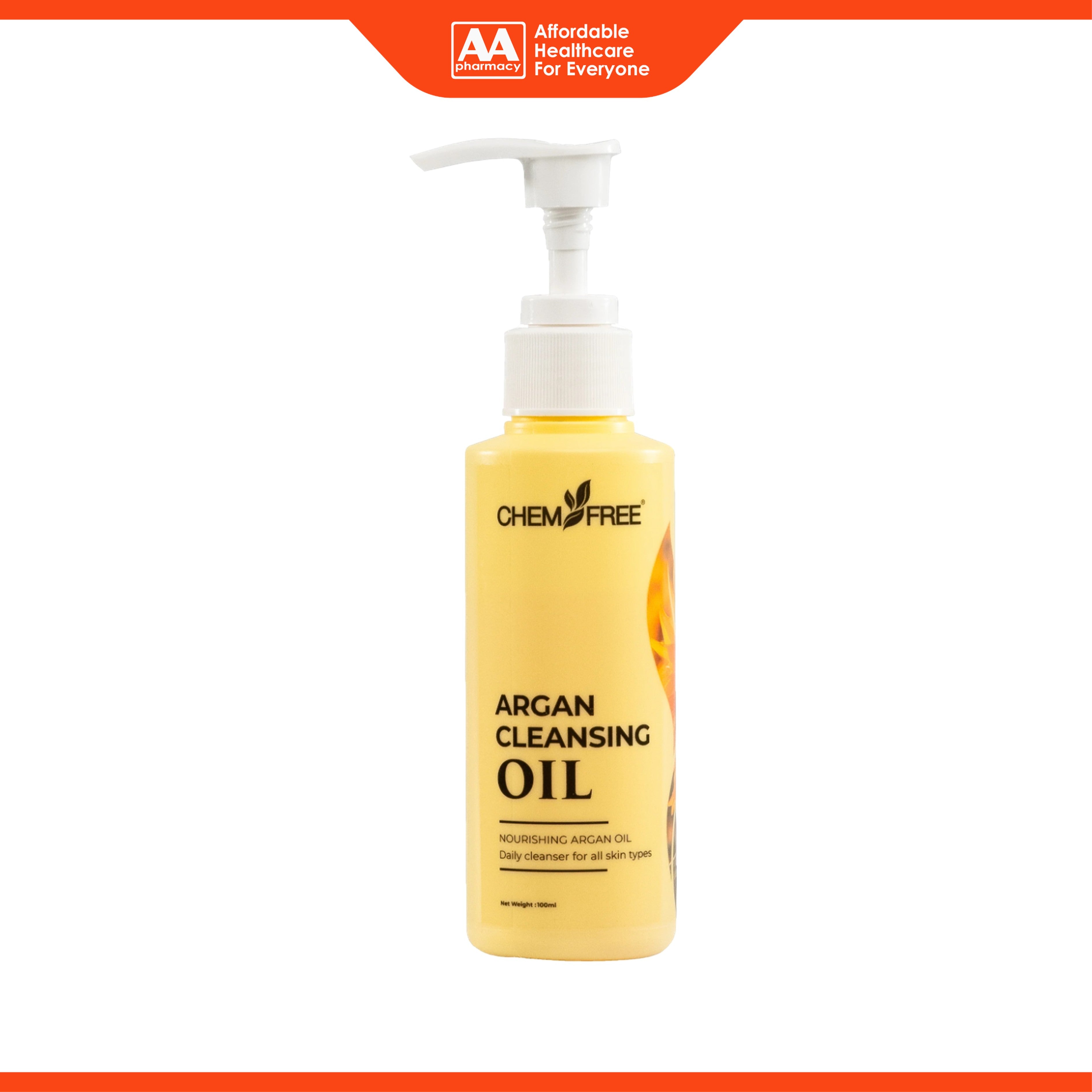 Chemifree Argan Cleansing Oil (100ml)
