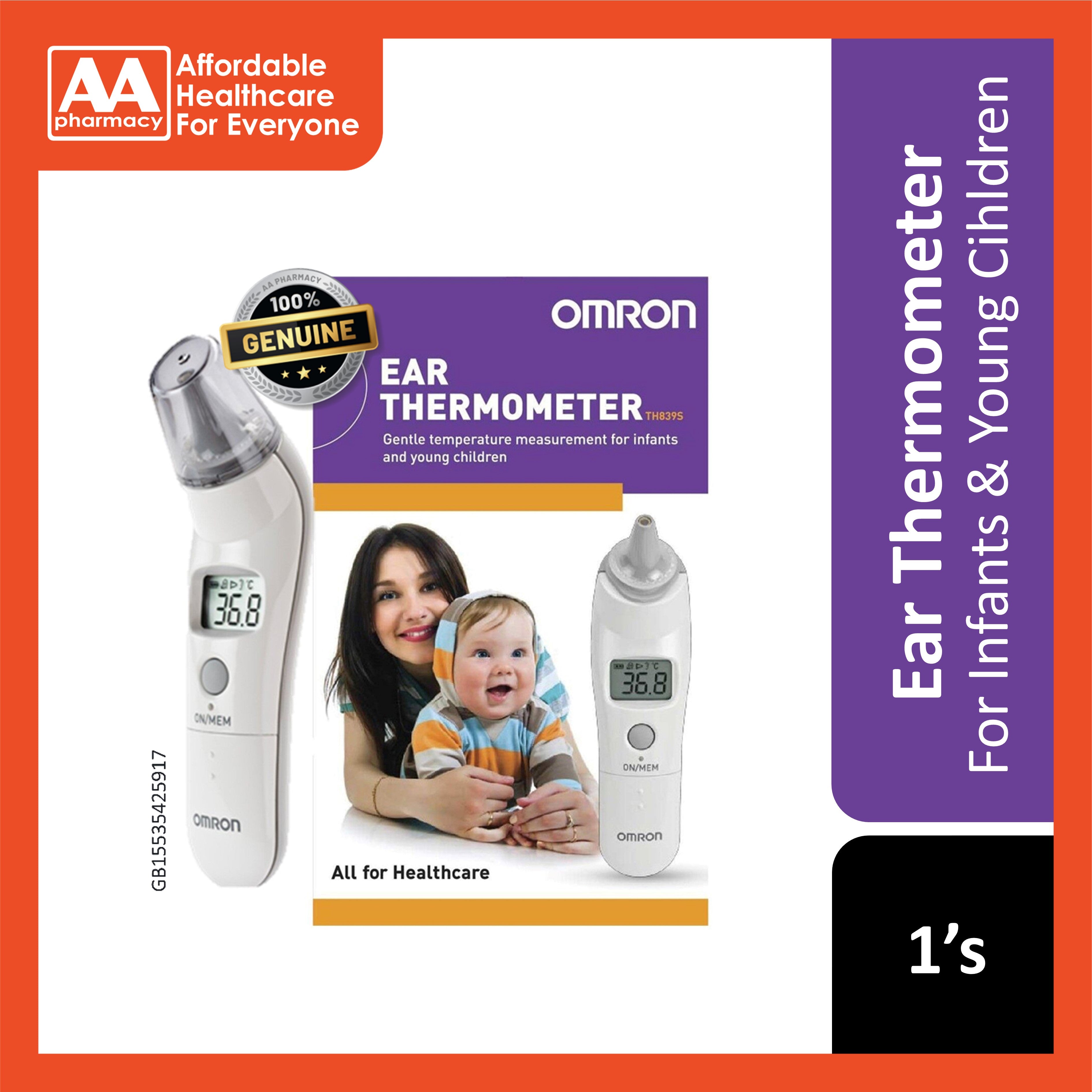 Omron Ear Thermometer (Model: TH839S) 1's