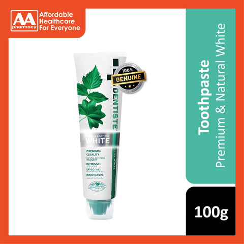 Dentiste Premium And Natural White Toothpaste Tube 100g