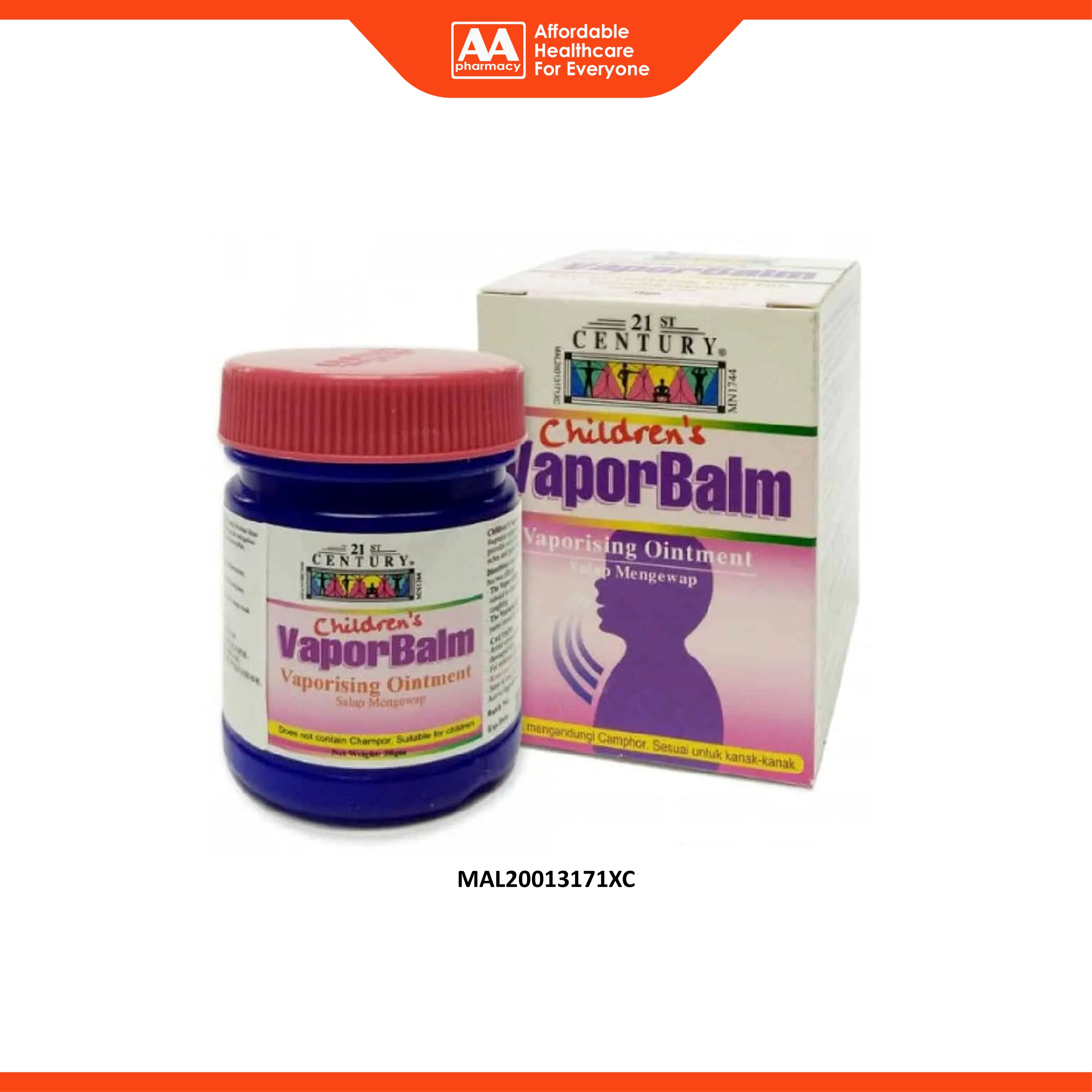21st Century Children's VaporBalm Vaporising Ointment (38g)