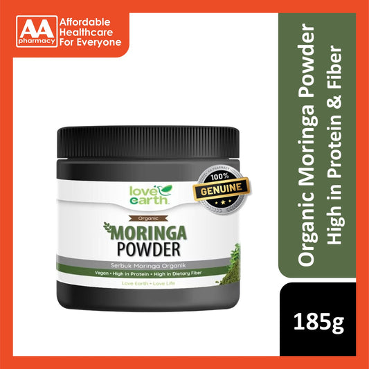 [CLEARANCE] [EXP 19/03/2026] Love Earth Organic Moringa Powder 185g