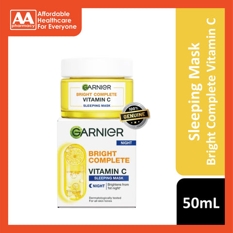 Garnier Bright Complete Vitamin C Sleeping Mask 50mL