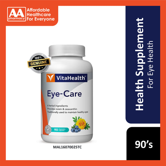 VitaHealth Eye-Care Vegetable Capsules 90's