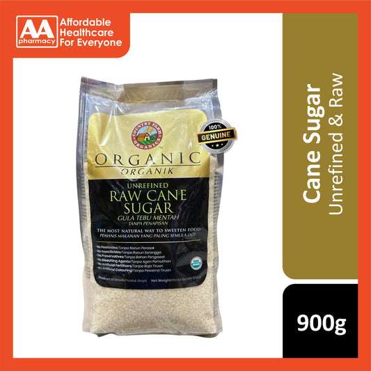 Country Farm Organic Unrefined Raw Cane Sugar 900g