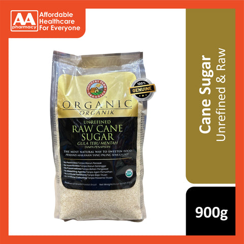 Country Farm Organic Unrefined Raw Cane Sugar 900g