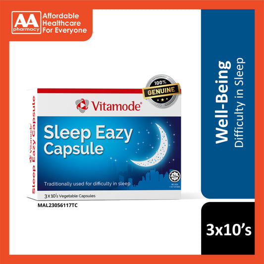Vitamode Sleep Eazy Capsule 3x10's