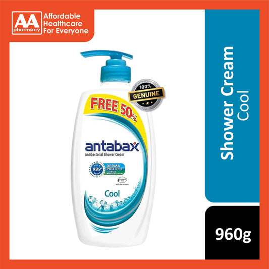 Antabax Antibacterial Shower Cream 960g (Cool)