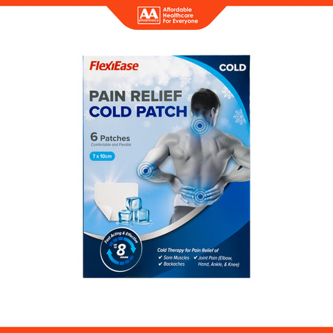 FlexiEase Pain Relief Cold Patch 6's