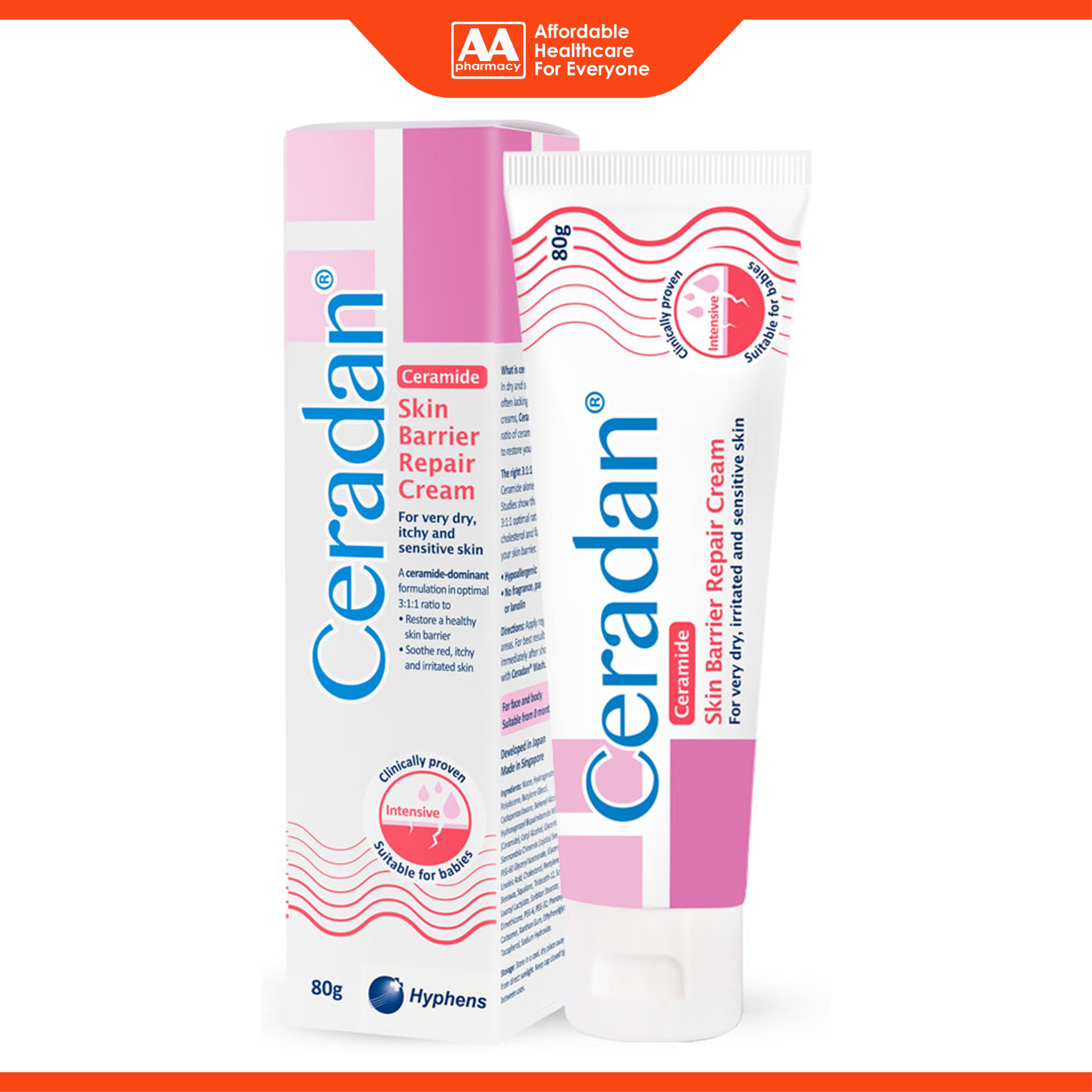 Ceradan Skin Barrier Repair Cream 80g