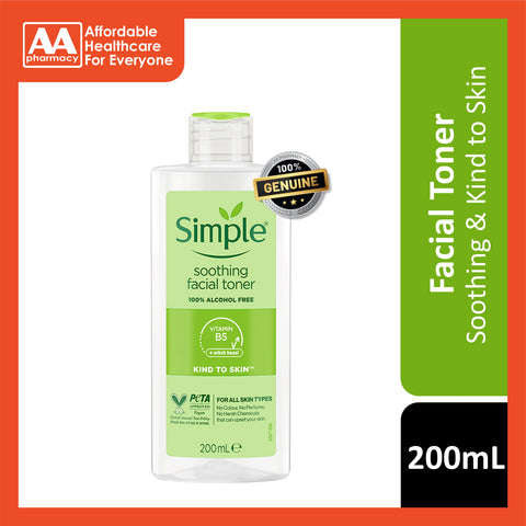 Simple Soothing Facial Toner 200mL