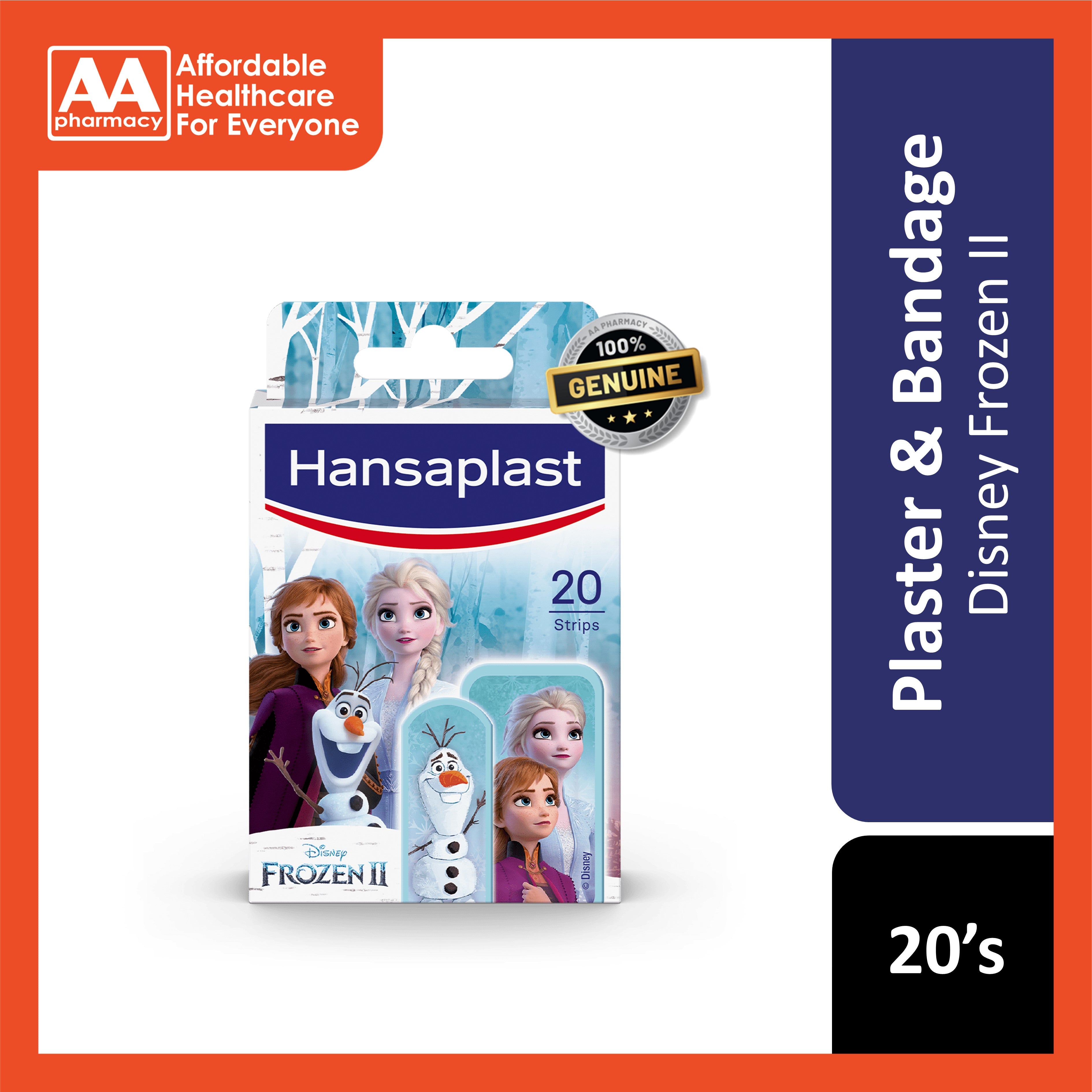 Hansaplast Disney Frozen Plaster 20's