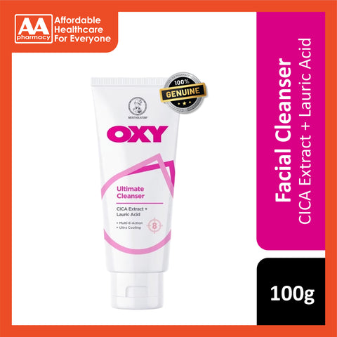 Oxy Ultimate Facial Cleanser (Multi-8-Action, Ultra Cooling) 100g