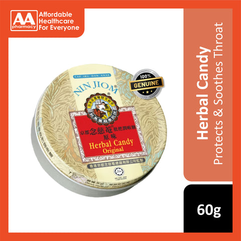 Nin Jiom Herbal Candy (Original) 60g