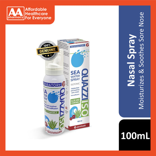 Quazzi Iso Sea Water Isotonic Nasal Spray 100mL