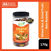 Love Earth Cocktail Mix Non-Roasted Healthy Nuts Snack 170g