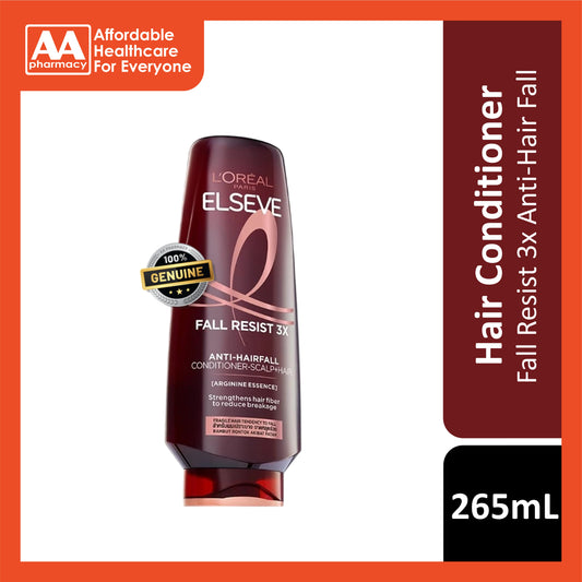 L'Oréal Paris Elseve Fall Resist 3x Anti-Hair Fall Conditioner 265mL