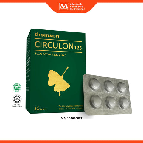 Thomson Circulon 125 Tablet 30's (For Blood Circulation and Health)