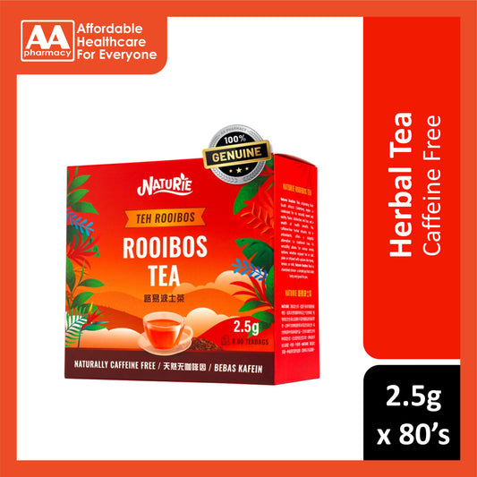 Naturie Rooibos Tea Sachet 2.5gx80's