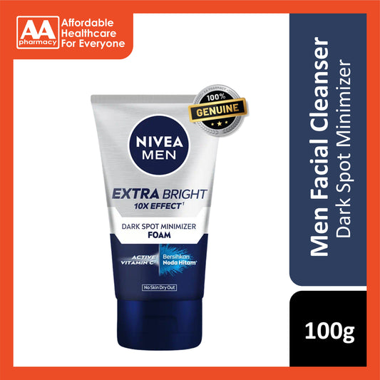 Nivea Men Extra Bright Foam 100g