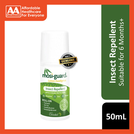 Mosi-guard Lemon Eucalyptus Insect Repellent Roll-On 50mL