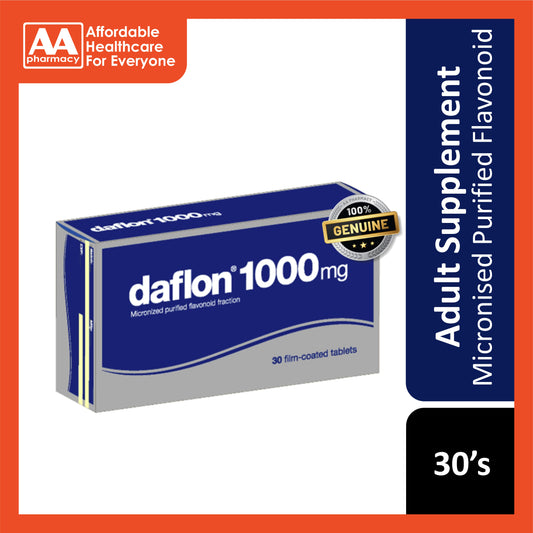 Daflon 1000mg Tablet 30's