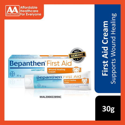 Bepanthen Antiseptic First Aid Wound Healing Cream 30g