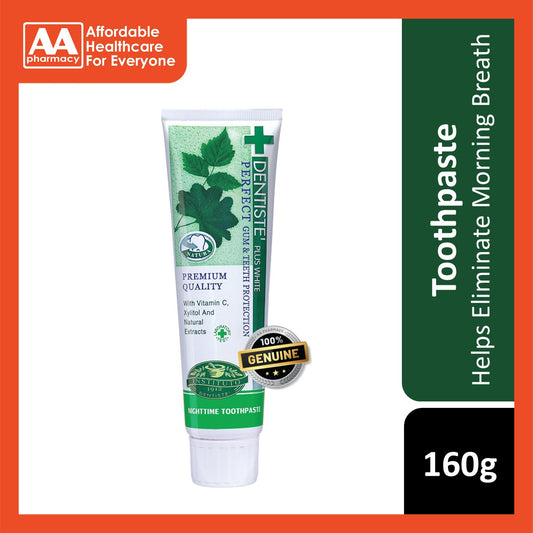 Dentiste' Plus White Nighttime Herbapeutic Toothpaste Tube 160g
