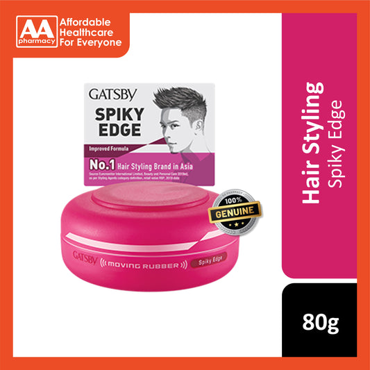 Gatsby Moving Rubber (Spiky Edge) 80g