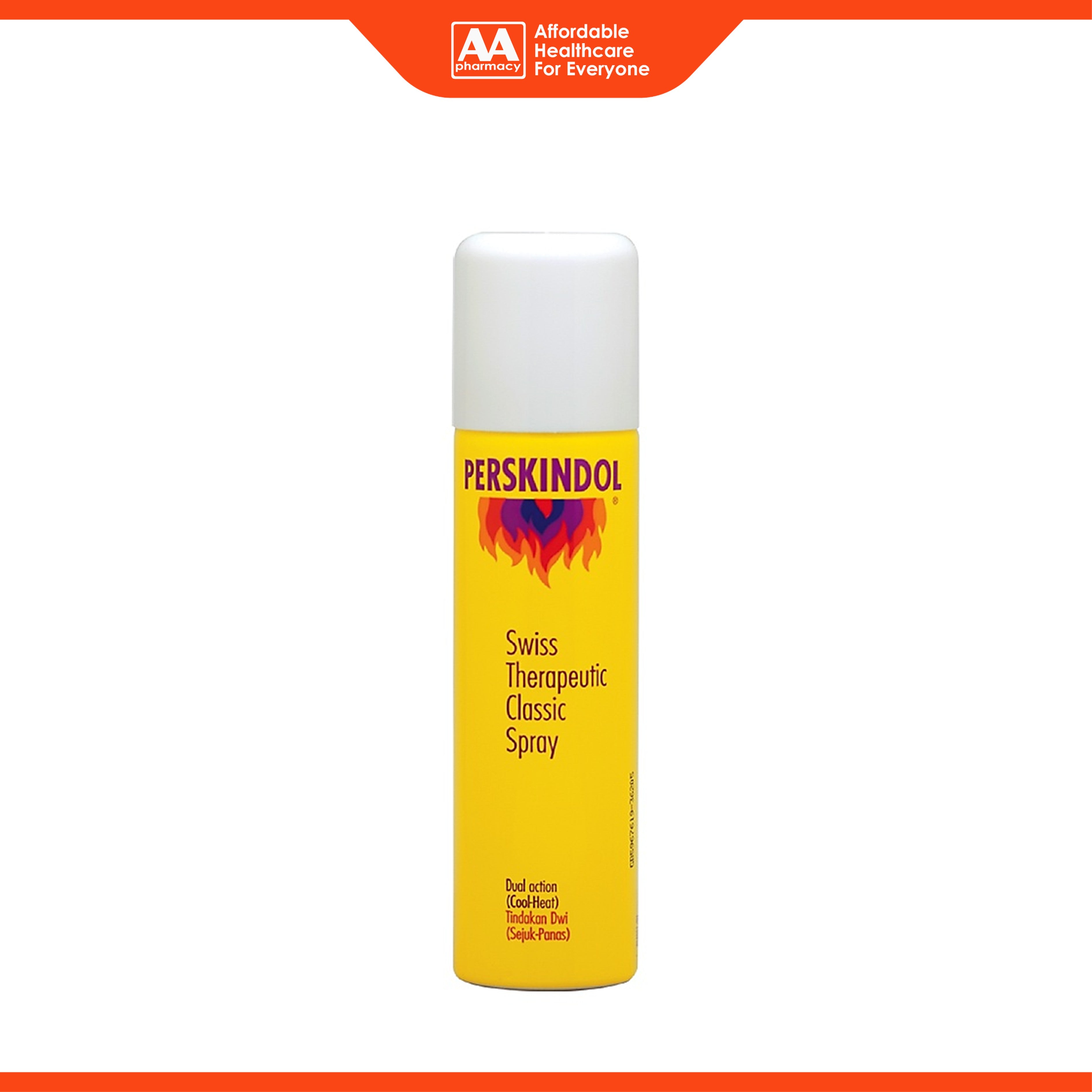 Perskindol Swiss Therapeutic Classic Spray - Dual Action (150ml)