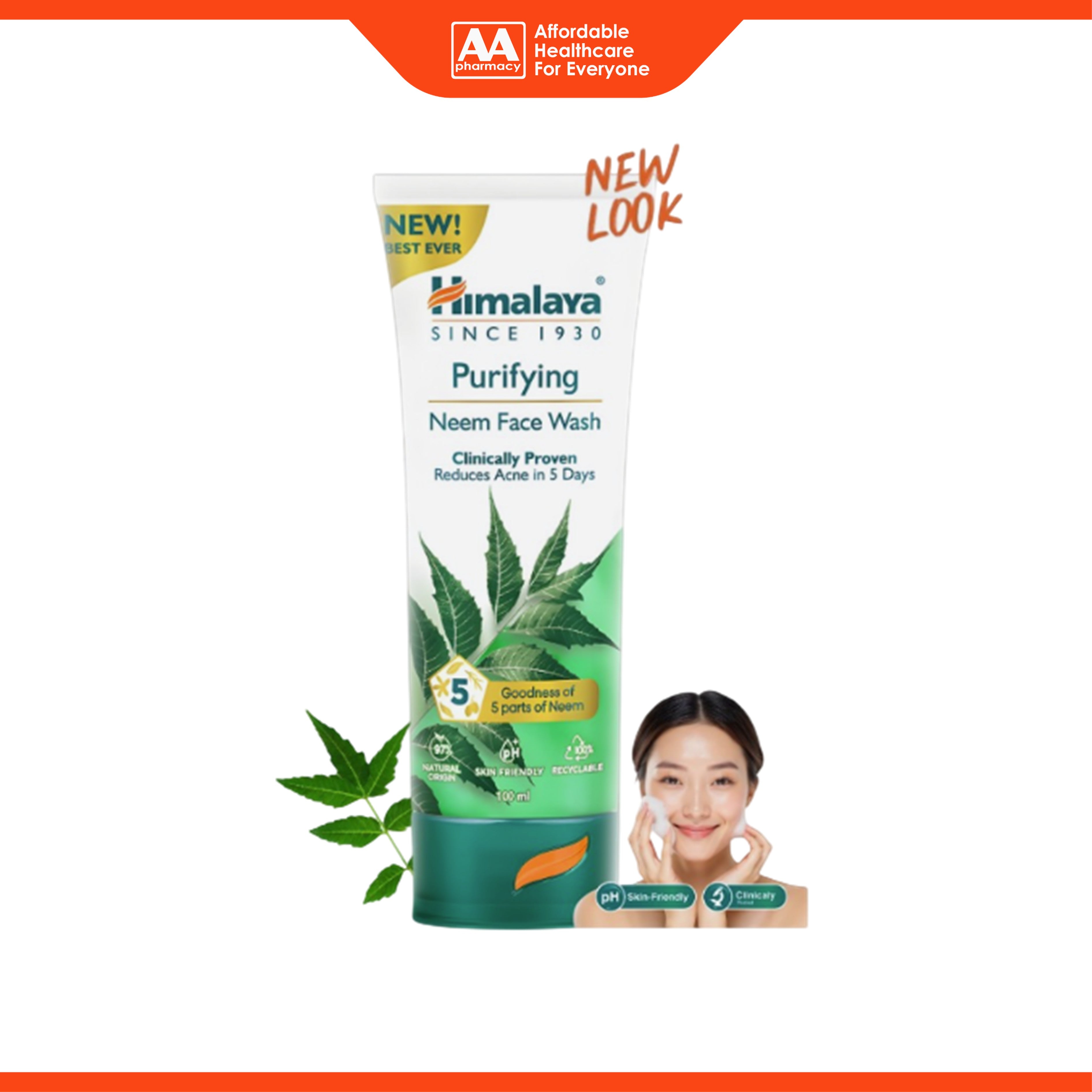 Himalaya Purifying Neem Face Wash (150ml)
