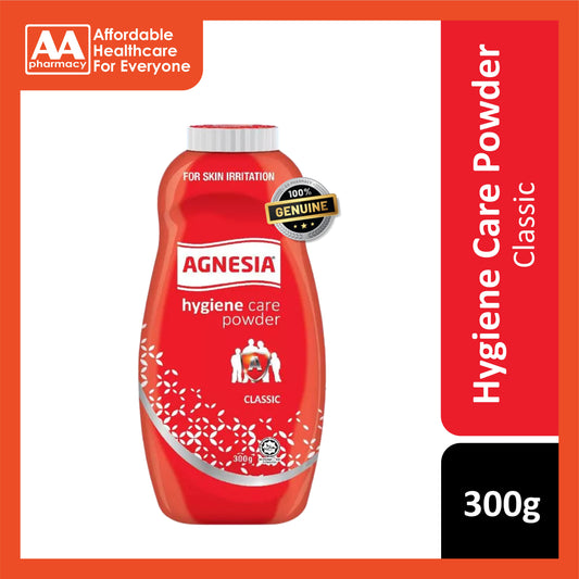 Agnesia Hygiene Care Powder (Classic) 300g - For Skin Irritation
