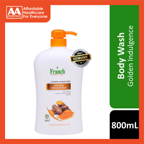 Franch Turmeric Shower Crème (Golden Indulgence) 800mL