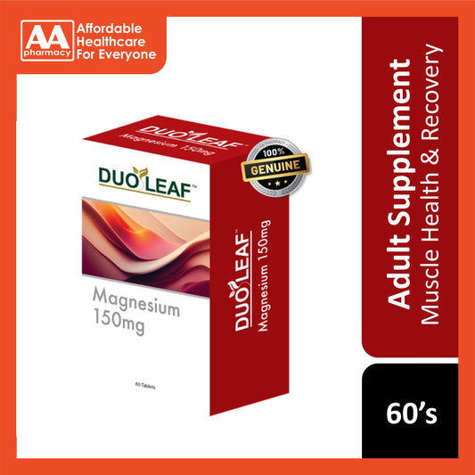 Duoleaf Magnesium 150mg Tablet 60's