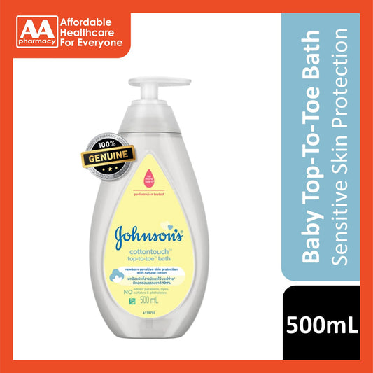 Johnson's Baby Cotton Touch Top-To-Toe Bath 500mL