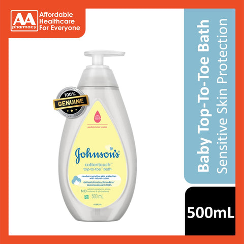 Johnson's Baby Cotton Touch Top-To-Toe Bath 500mL