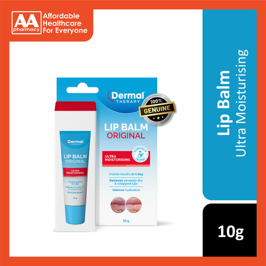 Dermal Therapy Lip Balm Original (Ultra Moisturising) 10g