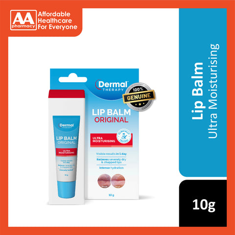 Dermal Therapy Lip Balm Original (Ultra Moisturising) 10g