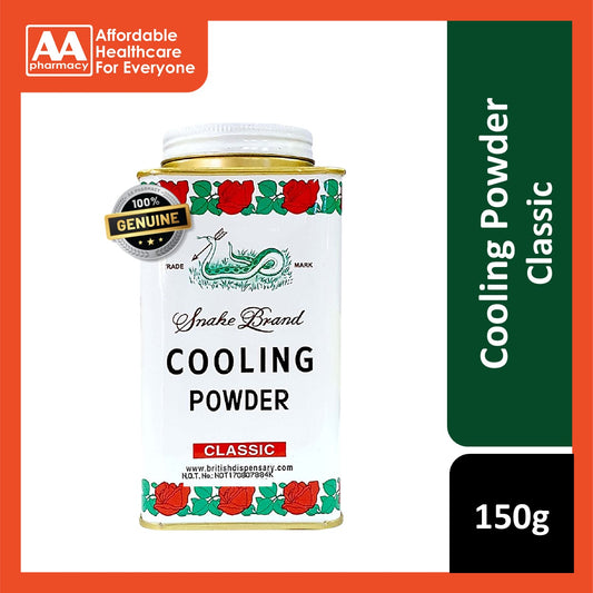 Snake Brand Cooling Powder 150g (Classic)