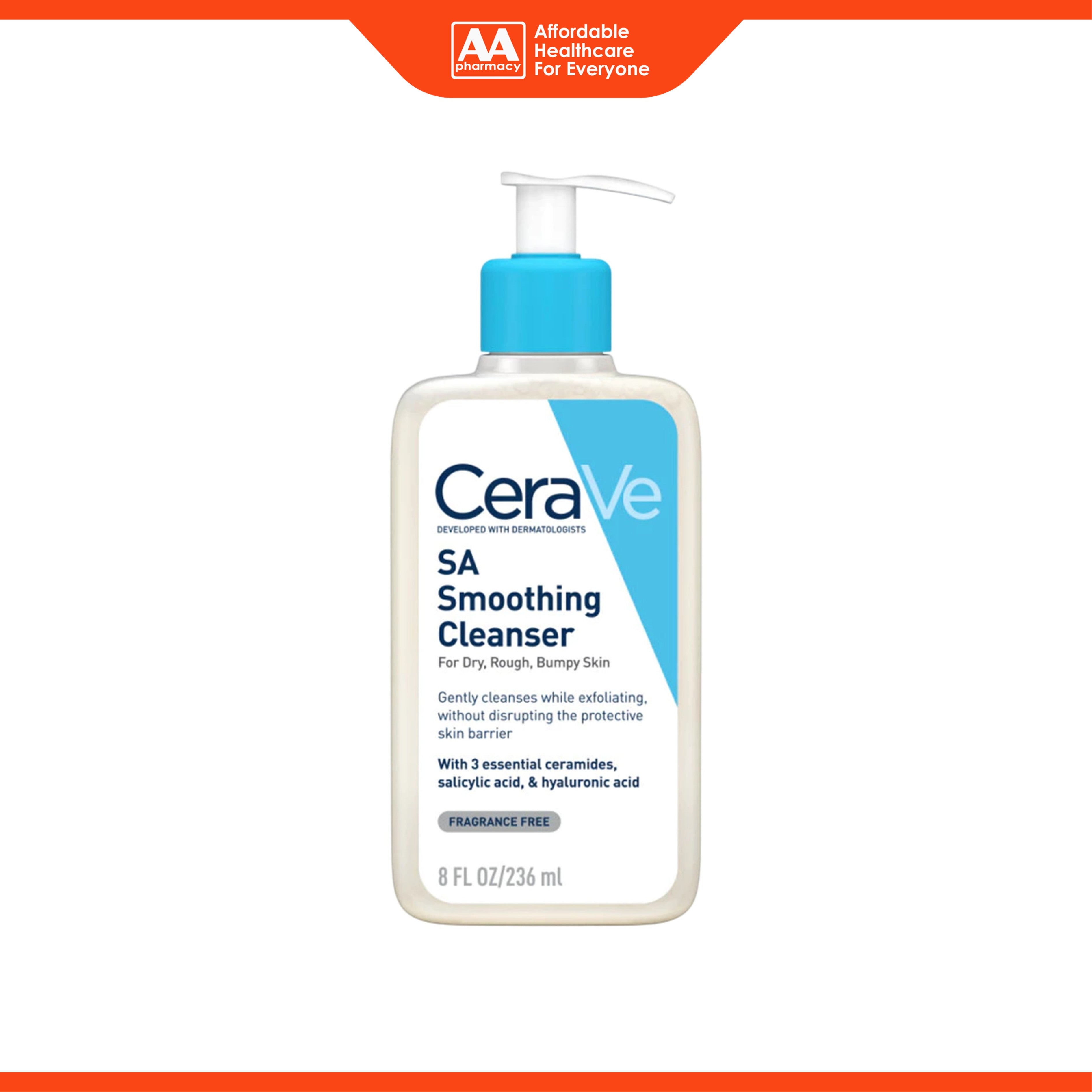 CeraVe SA Smoothing Cleanser 236mL