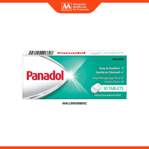 Panadol Regular 500mg Coated Tablet 3x10's