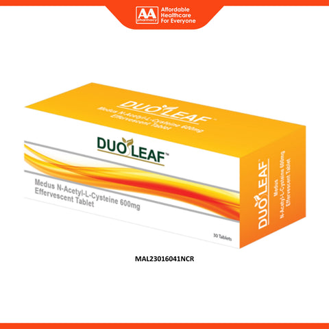 Duoleaf Medus NAC 600mg Effervescent Tablet 30's