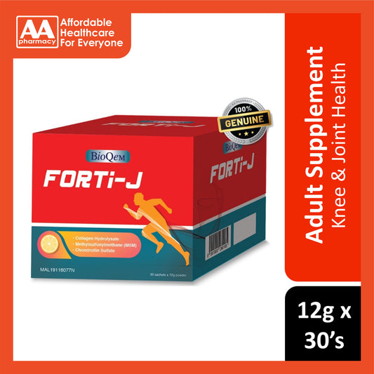 BioQem FORTi-J Powder Sachet (Lemon Flavour) 12gx30's