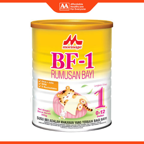 Morinaga BF-1 Infant Formula Step 1 900g (For Babies 0-12 Months)