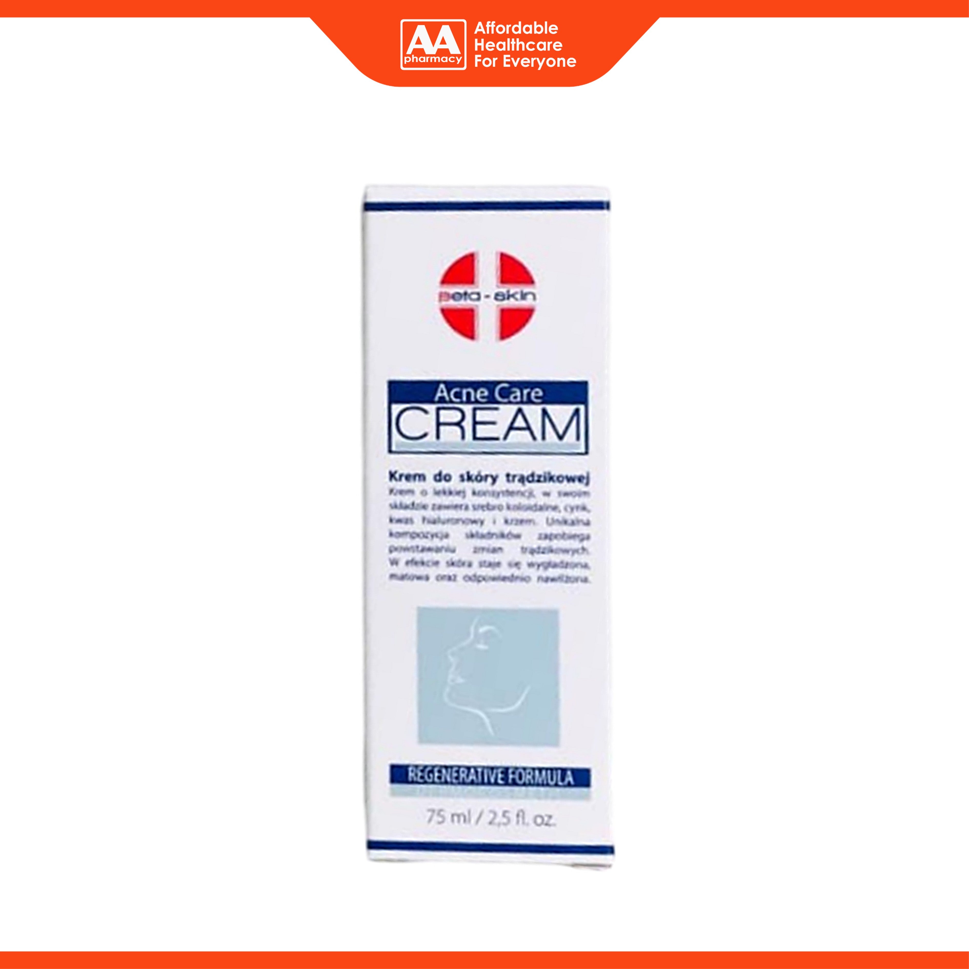 Beta-Skin Acne Care Cream 75mL