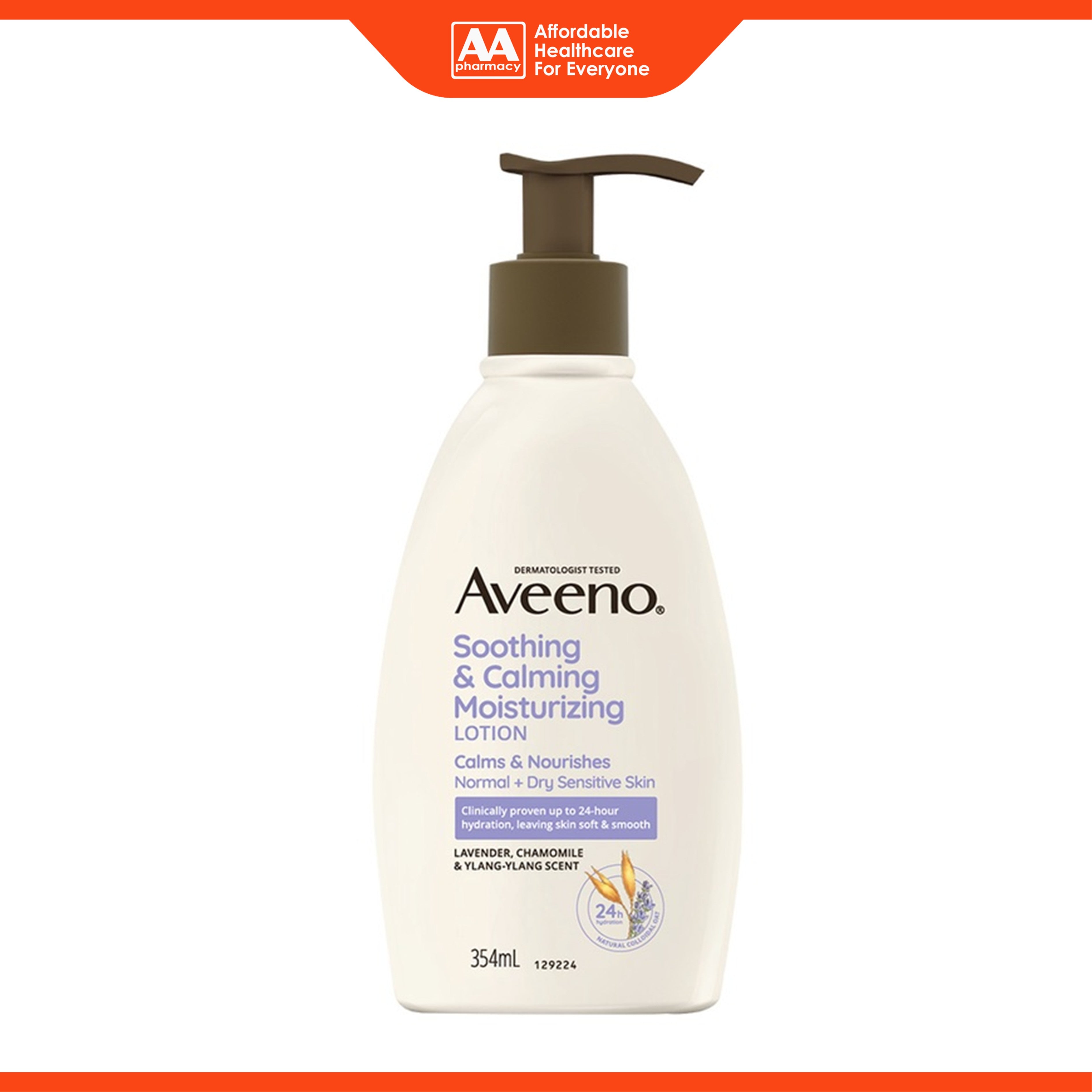 Aveeno Soothing and Calming Moisturizing Body Lotion 354mL