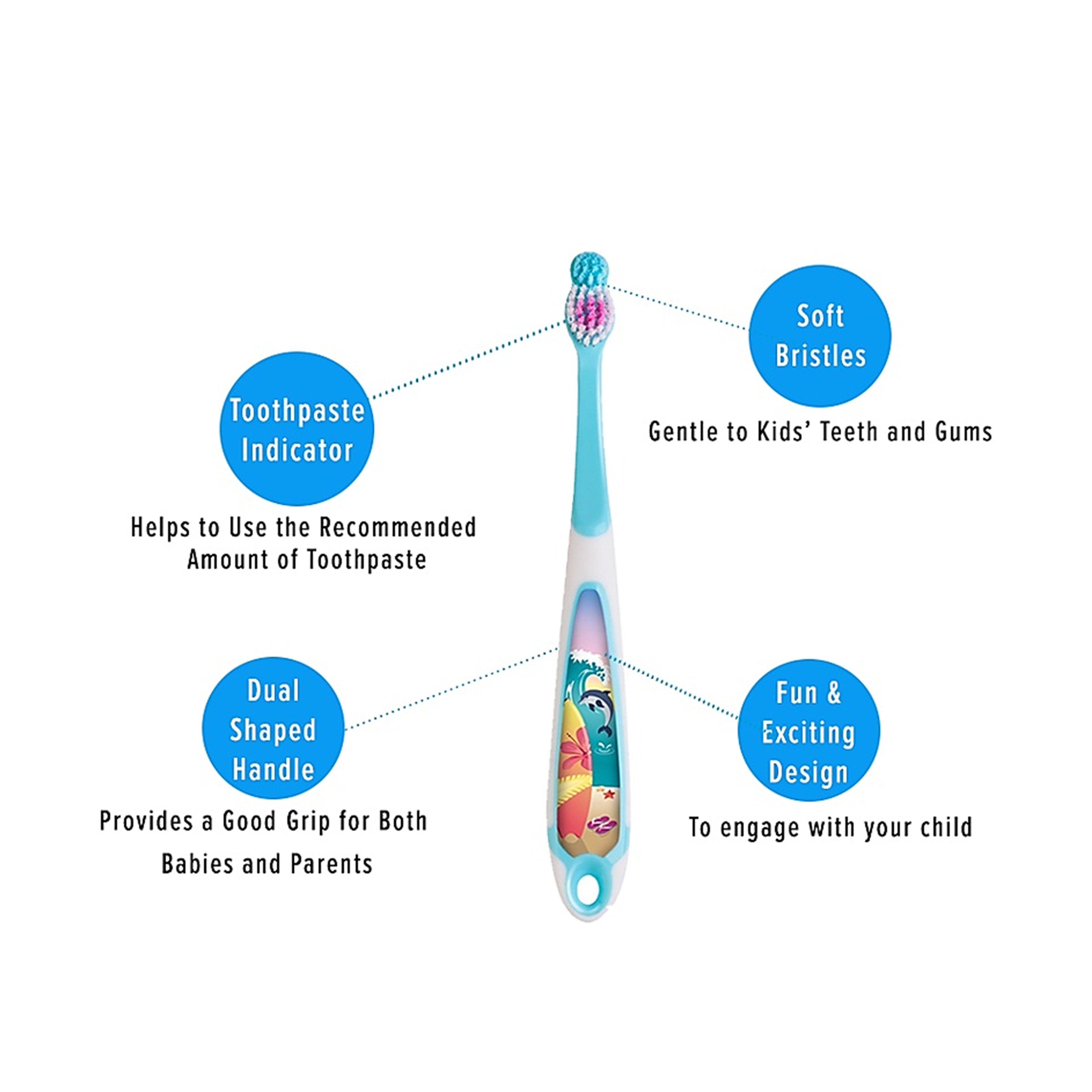 Jordan Toothbrush Step 3 6-9 Years Soft (2's)