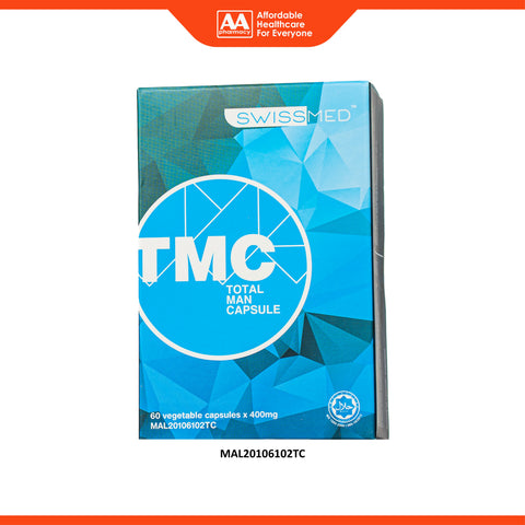 Swissmed Total Man 400mg Vegecapsule 60's