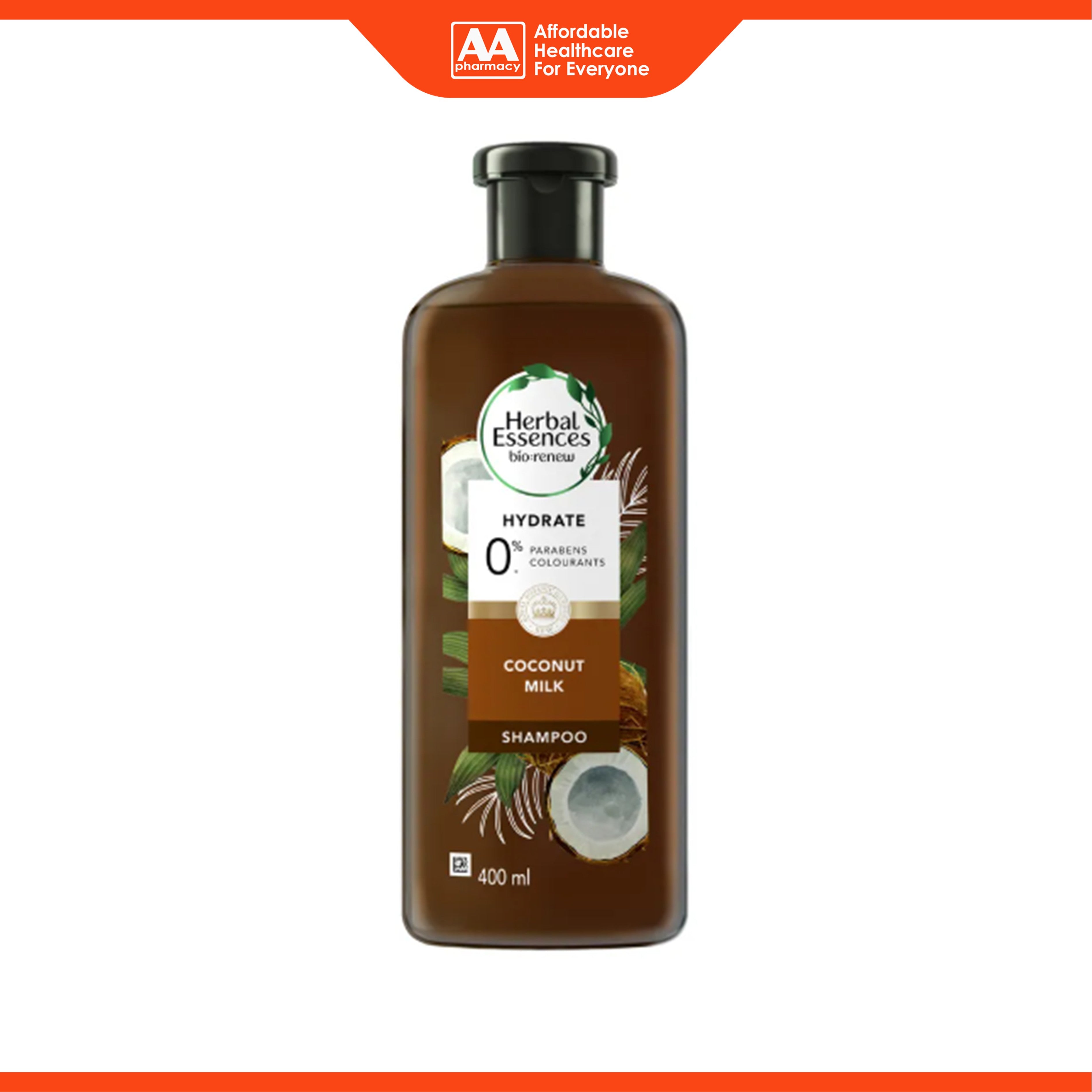 Herbal Essences bio:renew Shampoo - Coconut Milk, Hydrate (400ml)