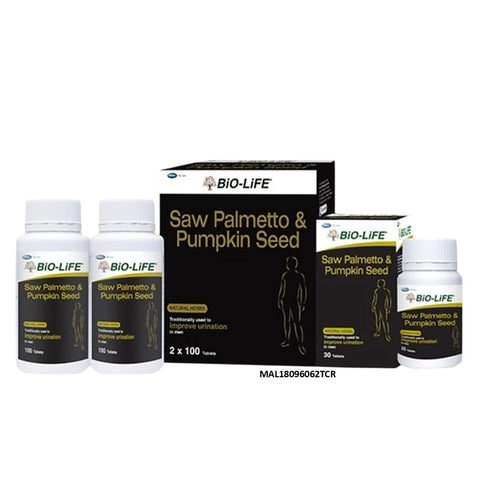 Bio-Life Saw Palmetto & Pumpkin Seed Tablet (2X100's+30's)